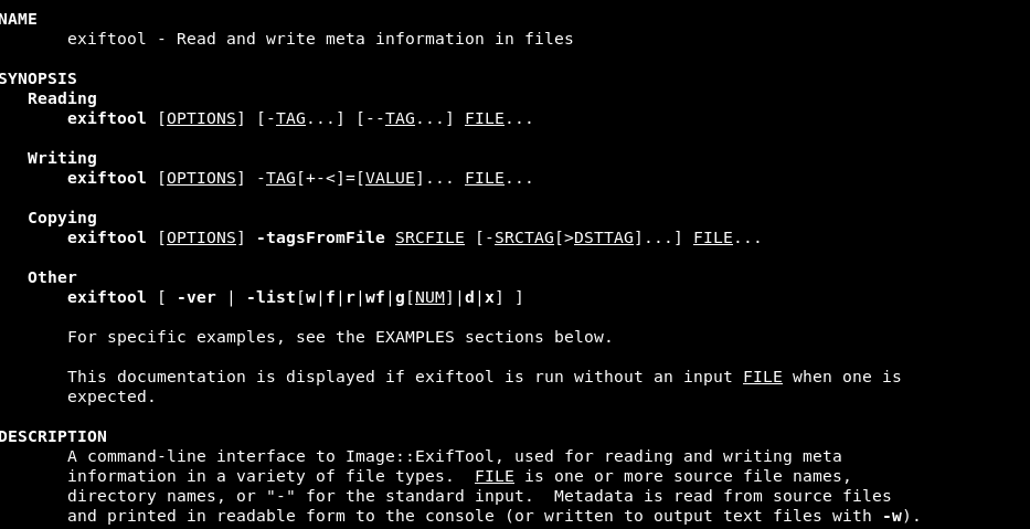 Comando Linux per visualizzare info meta tag su files – Linux command to retrieve info from file (metadata)